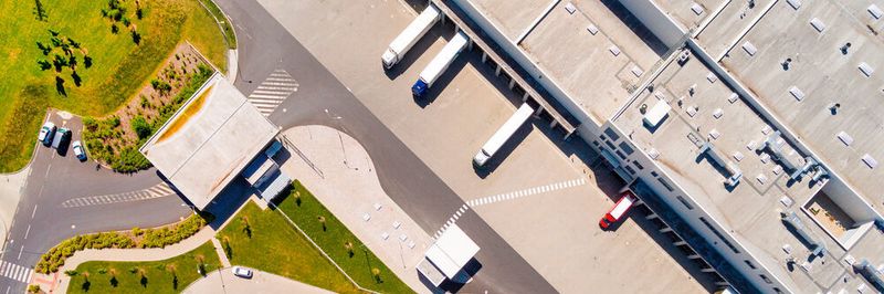 Companies use logistics properties for goods storage, order picking and distribution. (Source: