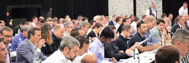 Besucherrekord: Über 300 Teilnehmer nahmen am Ostschweizer Technologiesymposium 2019 teil. Damit gehört das OTS zu den grössten Veranstaltungen des Werkplatzes Schweiz.