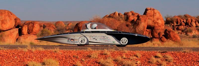 Horizon Ace vom Nitech Solar Racing Team ging für Japan ins Rennen.