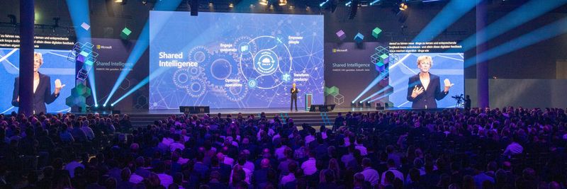 Die Keynote auf dem MBS19 hielt Sabine Bendiek, Vorsitzende der Geschäftsführung bei Microsoft Deutschland.