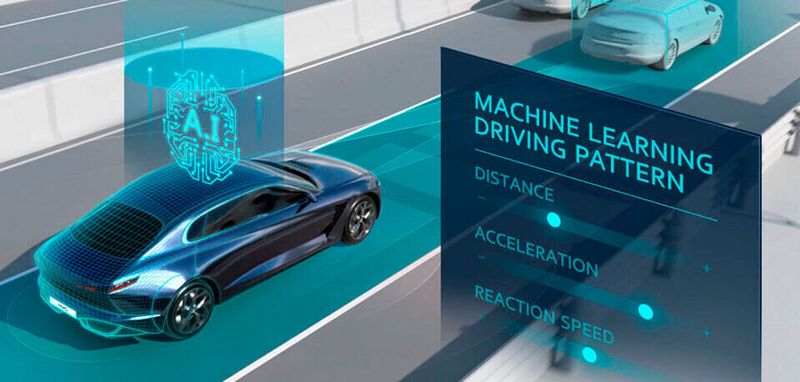 Die Technologie analysiert das individuelle Fahrverhalten und kombiniert dieses mit den autonomen Fahrfunktionen des Fahrzeugs.