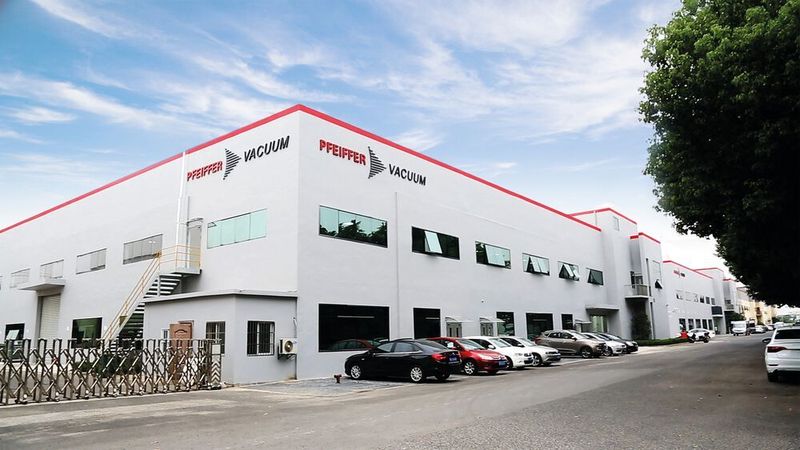 Das neue Werk von Pfeiffer Vacuum in Wuxi, China.