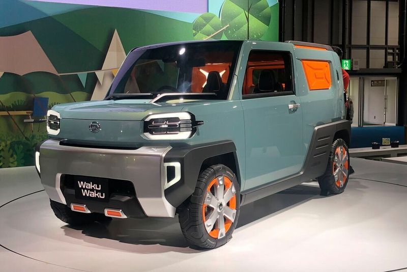Der Daihatsu Waku Waku ist eines von zahlreichen Kei-Cars auf der Tokyo Motorshow.