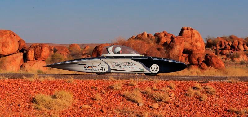 Horizon Ace vom Nitech Solar Racing Team ging für Japan ins Rennen.