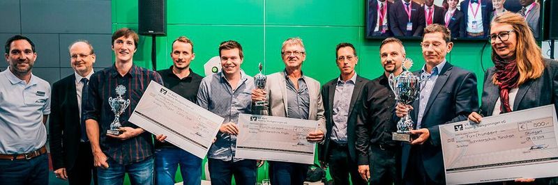 Die Gewinner des 6. Newcomer Engineering Awards.