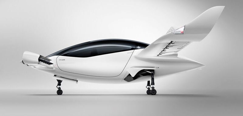 Der Lilium Jet will das schnellste vollelektrische, senkrecht startende und landende Flugzeug der Welt sein.