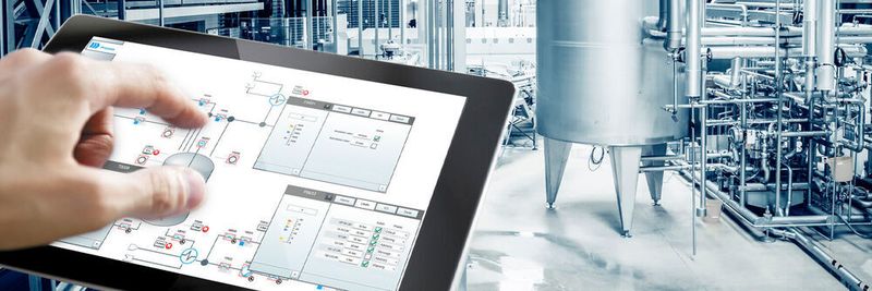 In modularen Anlagen werden die einzelnen MTPs in das Leitsystem auf eine höhere Automationsebene importiert. Von dort aus werden alle Funktionen der einzelnen Module orchestriert.