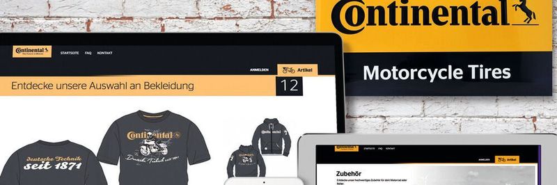 Der Conti-Webshop ist ab 1. November 2019 online.