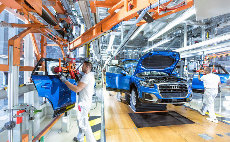 Bericht: Audi fährt Produktion in zwei deutschen Werken herunter
