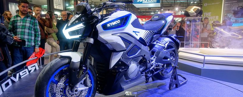 Ein Elektro-Highlight der Eicma ist die RevoNex von Kymco, die 2021 auf den Markt kommen soll.