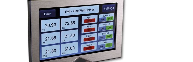 Die Konfiguration von EMI-One erfolgt über eine Web-Oberfläche.
