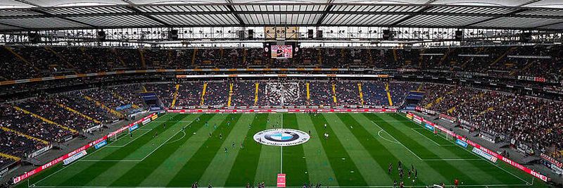 Die Commerzbank-Arena in Frankfurt: Wo während der Saison regelmäßig rund 50.000 Menschen zusammenkommen, könnte eine geeignete Testumgebung für IoT-Lösungen schlummern.