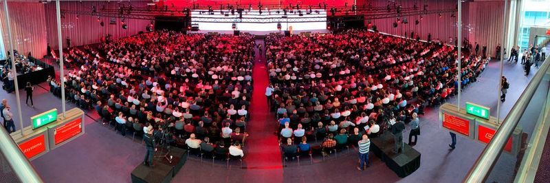 Gut 3.000 Teilnehmer aus über 50 Ländern fanden sich bei der NextStep 2019 zusammen.
