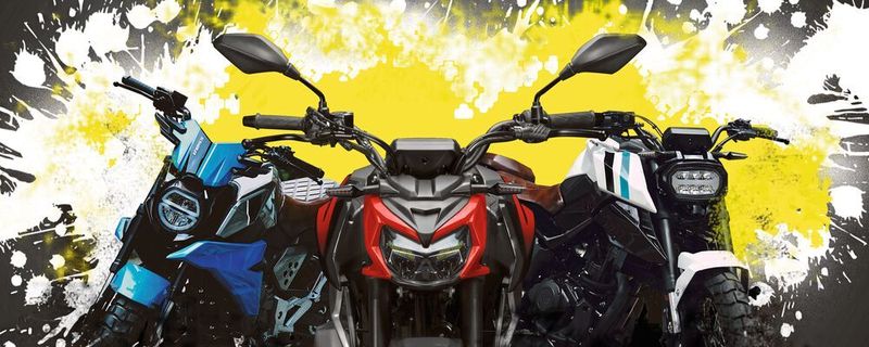 Alle Modelle: FK 12 SF Street Fighter, FK 12 SX Street Scrambler und FK 12 MS Mini Scrambler.