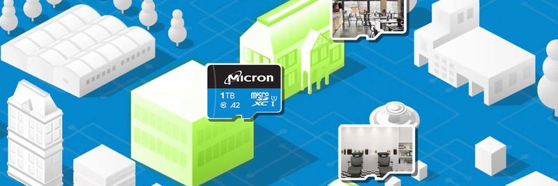 Einen Einsatzzweck der MicroSD-Card i300 sieht der Hersteller Micron in Videoüberwachungskameras mit Cloud-Management. Hier dient die Karte als lokaler Speicher mit einer Kapazität von bis zu 1 TB.