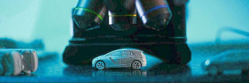 Für die erste Kampagne des VW ID.3 wurden 10.000 Modelle per Additiver Fertigung hergestellt.
