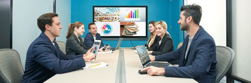 Das drahtlose Präsentationssystem Instashow WDC20 unterstützt nun eine Splitscreen-Darstellung und Mobilgeräte.