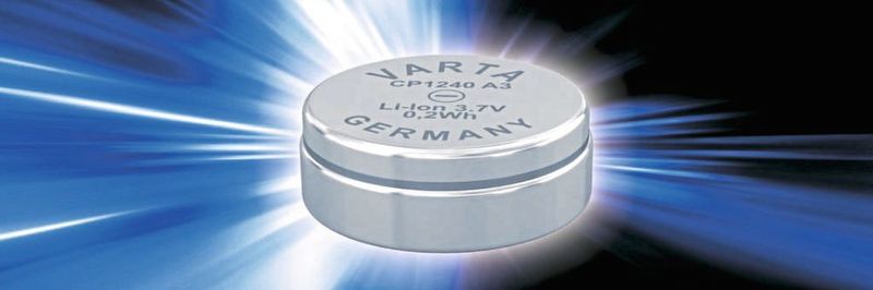 Die neue Coin Power CP1240 sichert eine entsprechende Energieversorgung bei immer kompakteren Medizinprodukten und Wearables. Die Zelle erreicht unter den 4 mm flachen Zellen die höchste Kapazität.