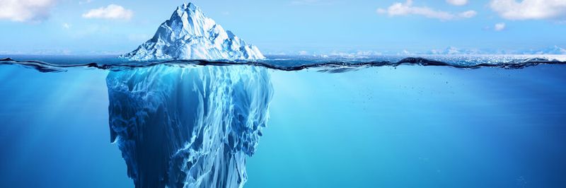 Laut Cohesity gleicht der Datenbestand der meisten Firmen einem Eisberg, der größte Teil liegt bildlich gesprochen unter der Wasseroberfläche und ist nicht unmittelbar zugänglich. Die Datenmanagement-Lösungen des Herstellers sollen das ändern.