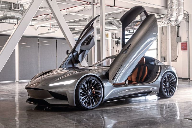 Mit dem Karma SC2 zeigt US amerikansiche Autobauer eine weitere Elektrosportwagenstudie.