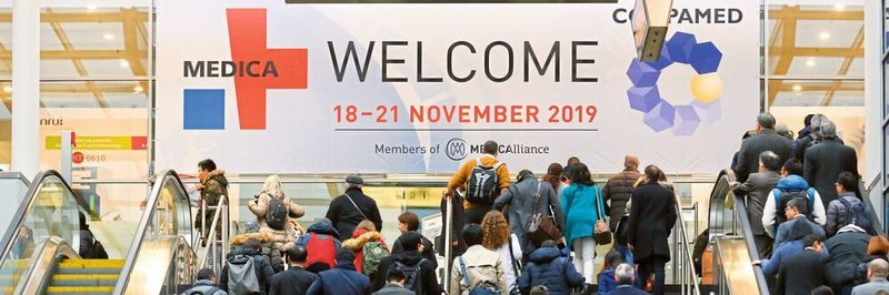 Gut 121.000 Fachbesucher aus rund 170 Nationen hat das Messeduo Compamed/Medica nach Düsseldorf gelockt.