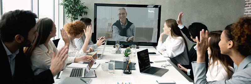 Cloud-basierte Videokonferenzlösungen sind Baustein einer ganzheitlichen Kommunikations- und Kollaborationsstrategie.