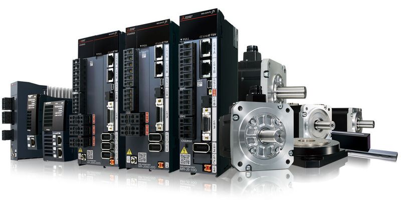 Eine der auf der SPS gezeigten Lösungen ist eine Vorschau des neuen Servoantriebssystems MR-J5 von Mitsubishi Electric.