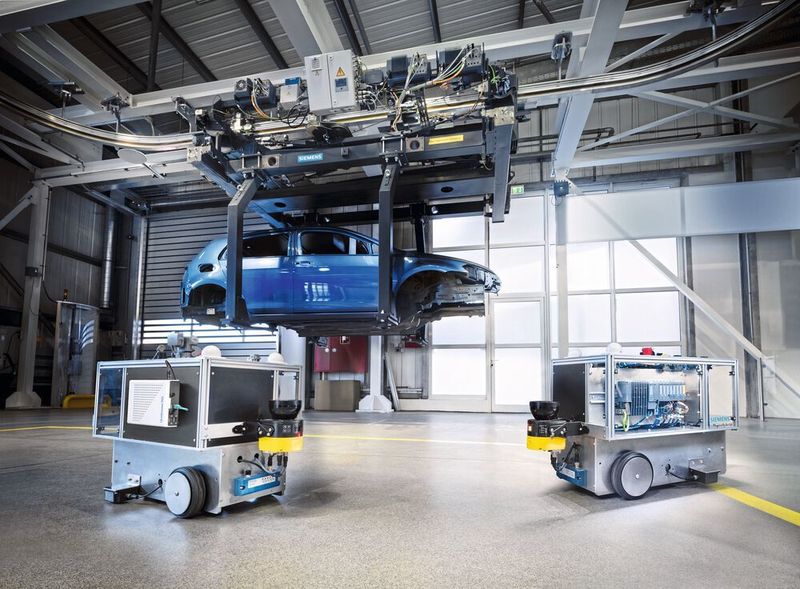 Das erste private 5G-Netz in einer industriellen Umgebung ist im Siemens Testcenter in Nürnberg entstanden.