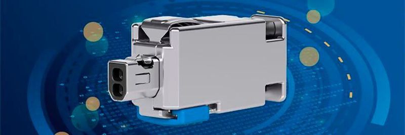 Feldkonfektionierbarer SPE-Steckverbinder für Schutzart IP20.