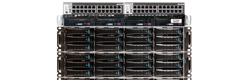 Die Admin- und Storage-Nodes sind für Suse Enterprise Server 15 zertifiziert.