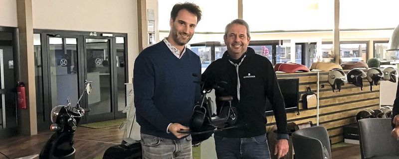 Der Deal ist perfekt, Kumpan Electric kauft Scrooser: Patrik Tykesson (li.) und Jörg Haas (re.)