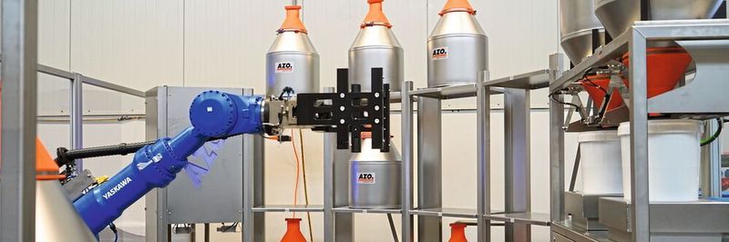 Die Anfänge lagen im Mühlenbau – heute sorgt Azo mit innovativem Rohstoffhandling für die zuverlässige Automatisierung von Produktionsprozessen in den Branchen Nahrung, Pharma, Chemie und Kunststoff.