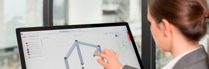 Onlinetools im Maschinenbau zeichnen sich u.a. durch eine intuitive Benutzerführung und direkte Nutzung im Browser aus.