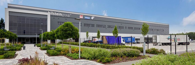 Das 19.000 m² große Logistikzentrum der Bilstein Group in Markham Vale (UK).