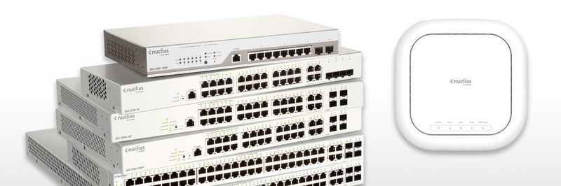 Die Switch-Serie DBS-2000 und der Indoor Access Point DBA-2820P von D-Link sind ab sofort verfügbar.