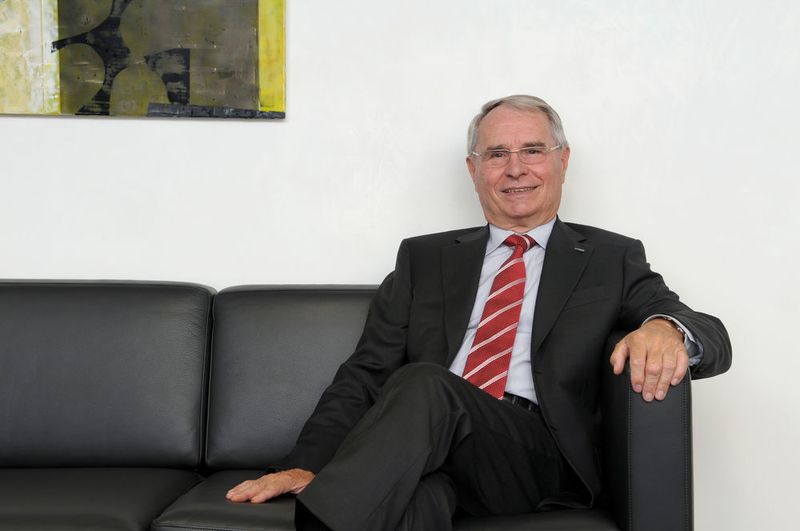 Gerhard Sturm, Unternehmensgründer von EBM-Papst, feiert am 17. Dezember 2019 seinen 85. Geburtstag.