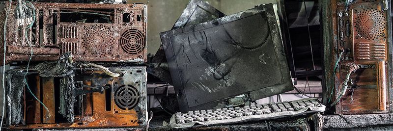 Auch in scheinbar hoffnungslosen Fällen können oft noch Daten gerettet werden.