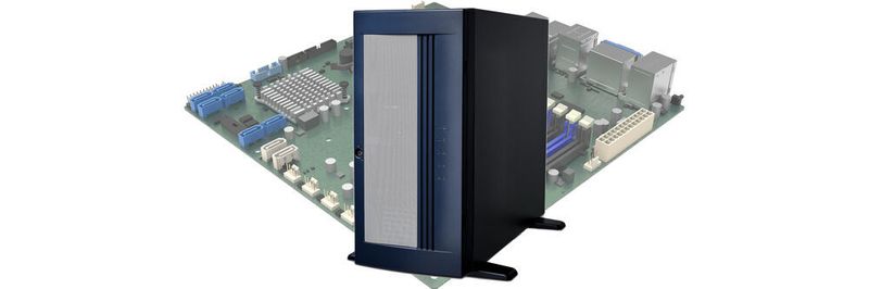 Einer der neuen Tarox-Server aus dem Einstiegssegment ist der Tarox ParX Server T100ci G6V2 mit Intel Xeon E-2134.