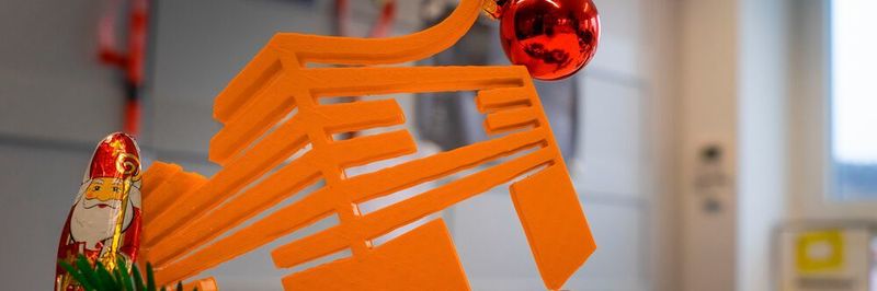 Zu Weihnachten haben wir unser Logo gedruckt, aber bald könnte AM zur Weihnachtszeit noch viel wichtiger werden.