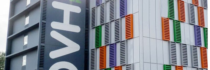 OVH-Datacenter, von außen betrachtet.