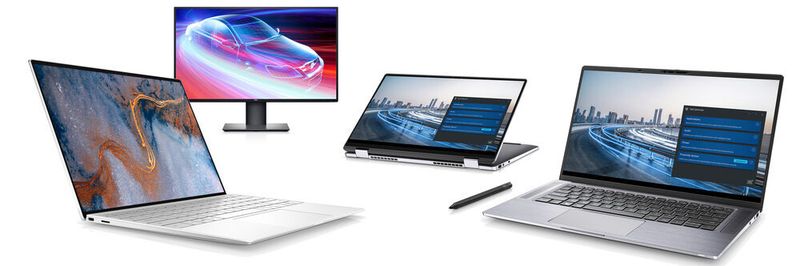 Das XPS 13 mit 16:10-Display und das Latitude 9510 2-in-1 mit 5G sind die Highlights unter den CES-Neuheiten von Dell. Zusätzlich stellt der Hersteller mehrere Displays vor.