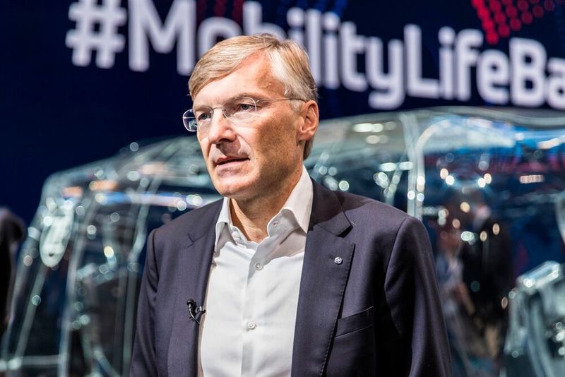 ZF-Vorstandsvorsitzender Wolf-Henning Scheider auf der CES 2020.