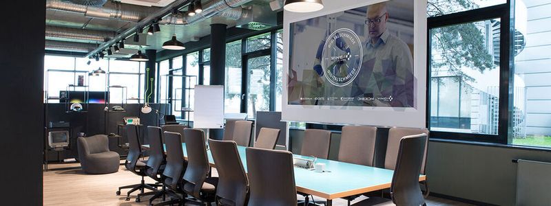 So sieht heute eine Schmiede aus - die „Digitalschmiede“ von Vinci Energies in Frankfurt am Main.