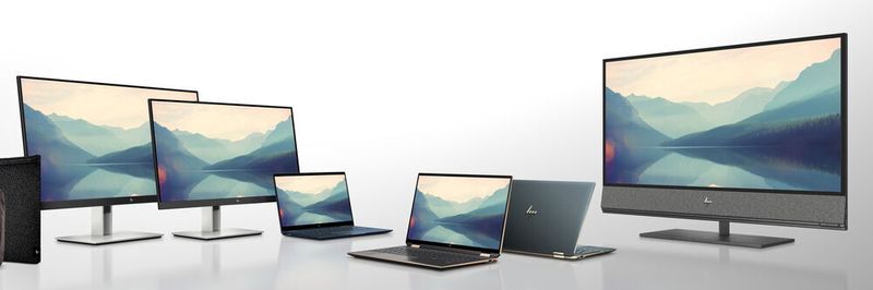 Die Riege der CES-Neuheiten von HP reicht von Docking-Monitoren über die Notebooks Elite Dragonfly und Spectre x360 15 bis hin zum All-in-One-PC Envy 32.