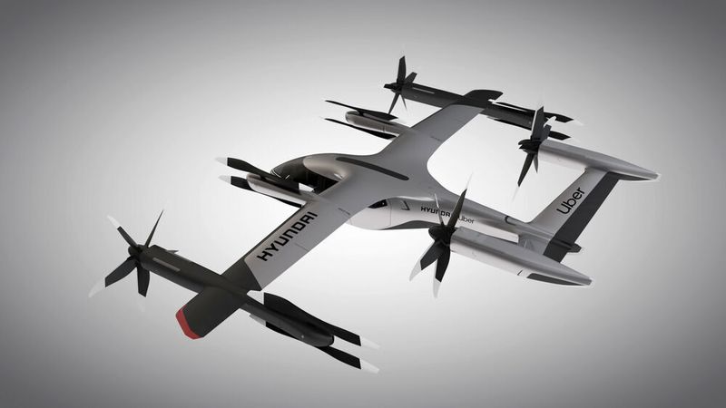 S-A1 heißt das von Uber und Hyundai entwickelte eVTOL-Konzept, das in einigen Jahren Wirklichkeit werden könnte.