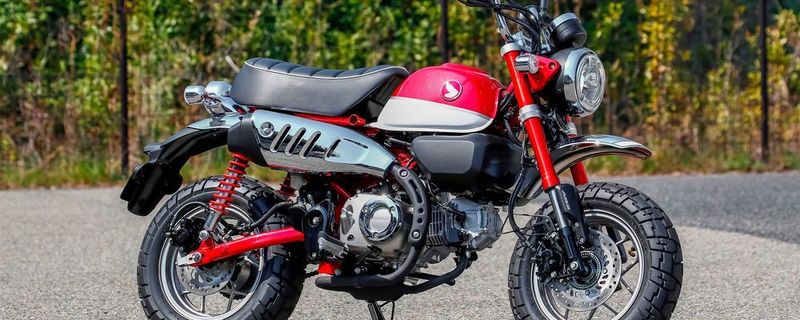 Die Honda Monkey 125 ist eines der Fahrzeuge, die mit dem A1 in B gefahren werden dürfen.