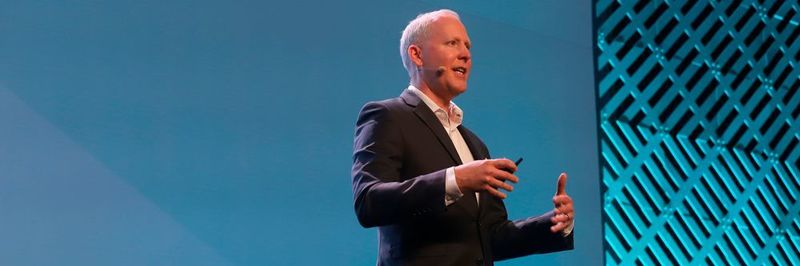 Steve Koenig, Vice President of Research der CTA, präsentiert auf der CES 2020 die aktuellen Technologietrends.
