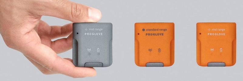 Etwa so groß wie eine Streichholzschachtel, ist „MARK“ der kleinste tragbare Barcodescanner der Welt. Samsung und Proglove arbeiten bei Wearable Scannern jetzt zusammen.