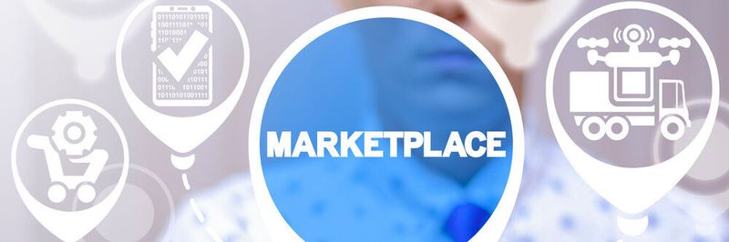 In einem Marketplace können Kunden auf die Produktauswahl des Anbieters zugreifen.