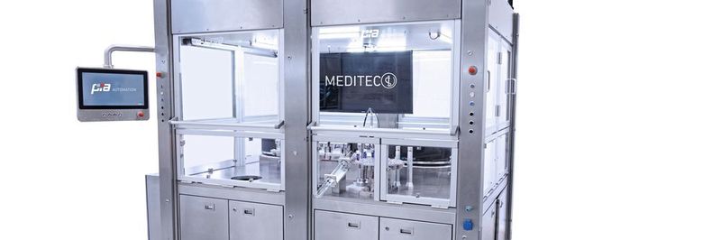 Verfügbar im Rastermaß von 1.200 mm kann das neue Meditec-Prozessmodul GMP-konform an individuelle Kundenwünsche angepasst werden.